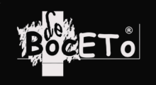 dE BocETo Logo blanco